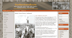 Desktop Screenshot of ournorthernroots.com