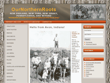 Tablet Screenshot of ournorthernroots.com